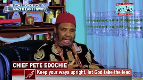 Peter EDOCHIE_giving advise_to_the _general public