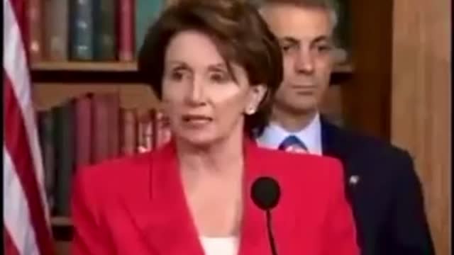 Pelosi admits “energy independence is essential”