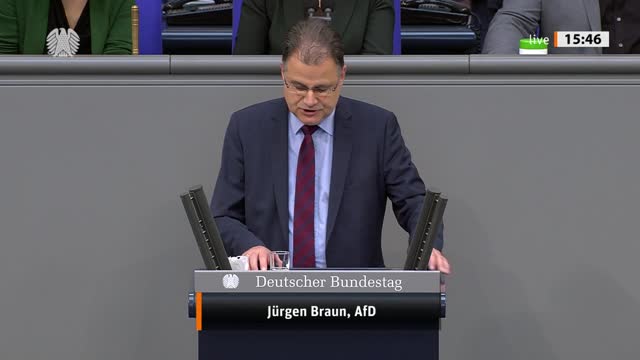 Jürgen Braun Rede vom 06.04.2022 - Massaker der russischen Truppen an Zivilisten in Butscha
