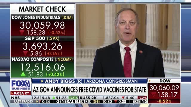 Congressman Biggs and Stuart Varney discuss distribution of COVID-19 vaccines