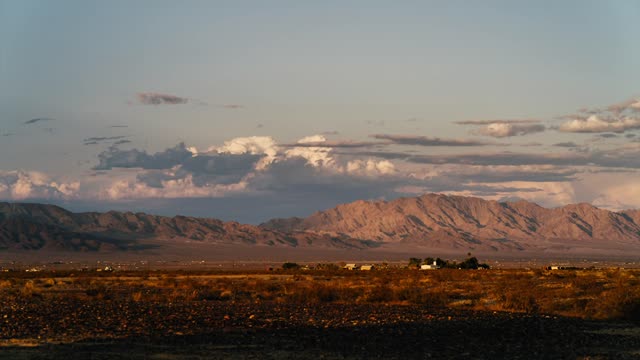 View over the mountains