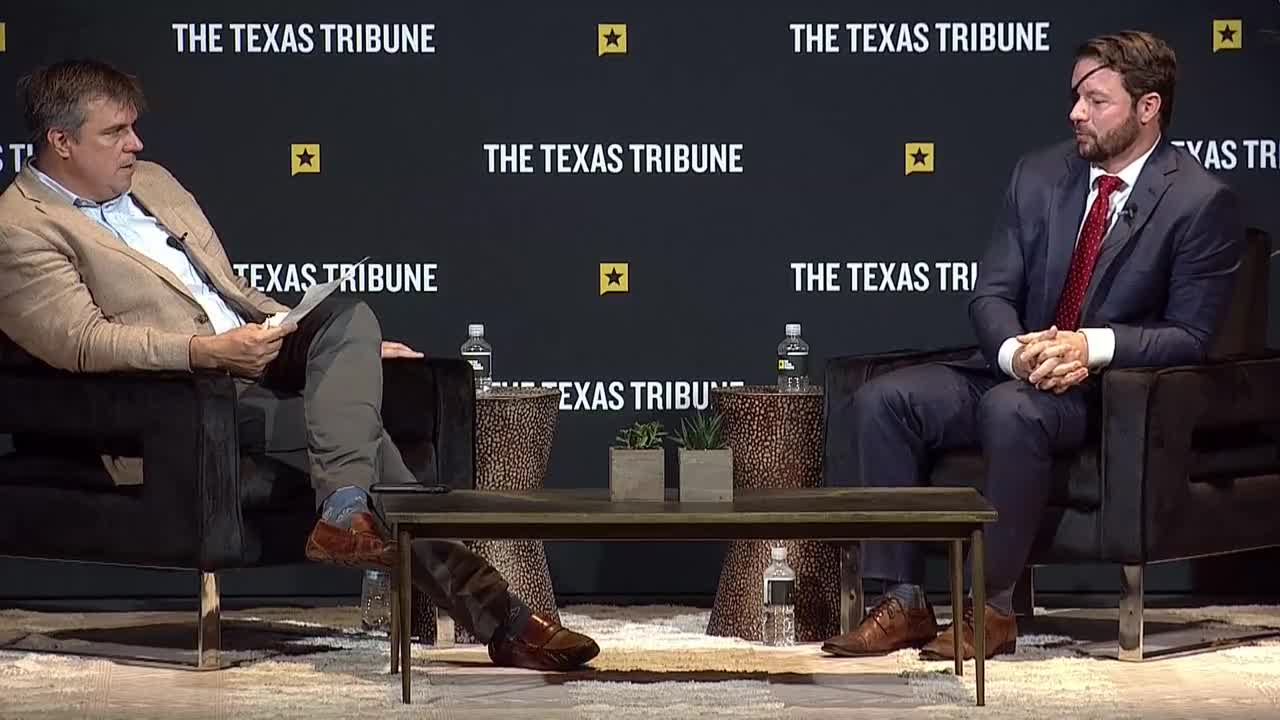 Dan Crenshaw Shocks Audience With Response on Running Again for U.S. Senator