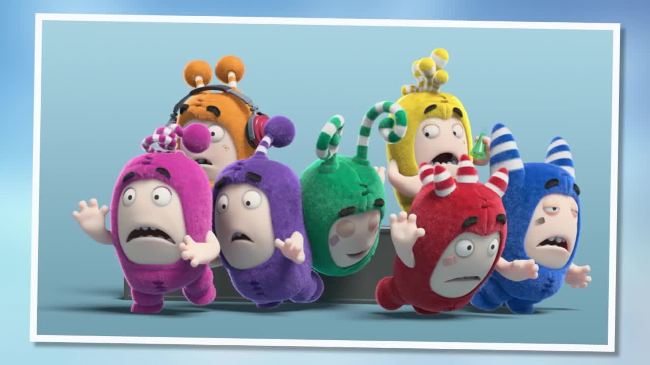 Oddbods Scream Apocalypse .