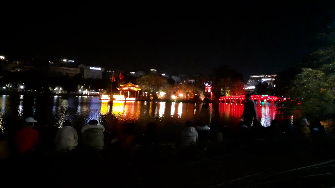 HOAN KIEM LAKE In HANOI, VIETNAM