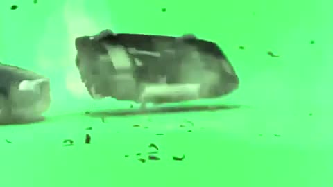 Green Screen Car Accident