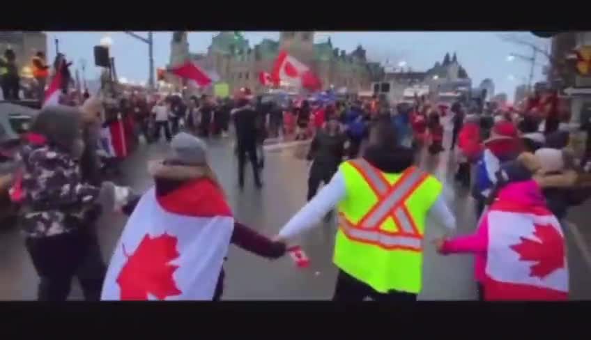 Canada Freedom Convoy: 50,000+ trucks, 1.5 million people. Not a fringe minority.