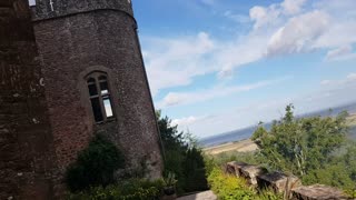 Dunster castle near Minehead Devon