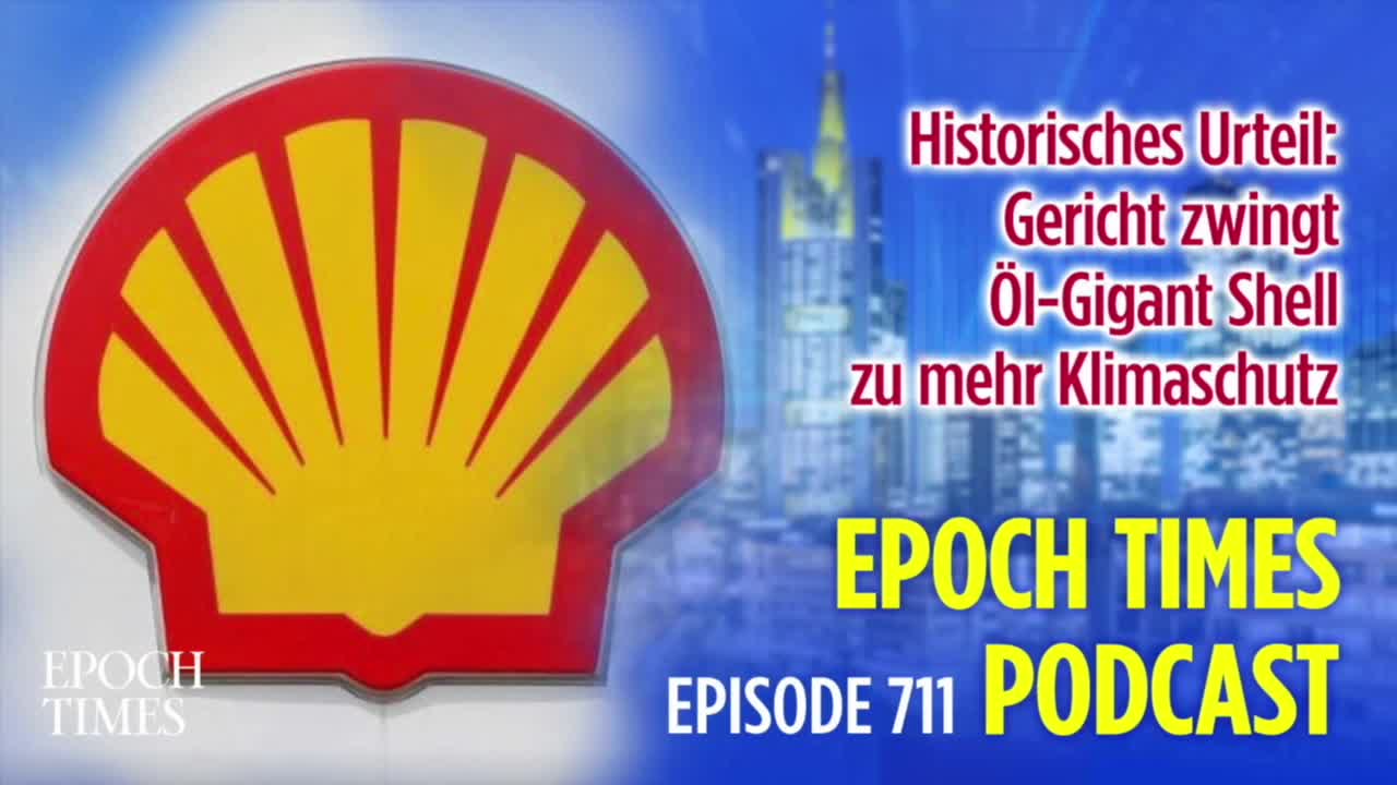 Historisches Urteil: Gericht zwingt Öl-Gigant Shell zu mehr Klimaschutz