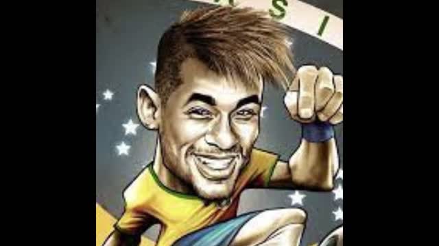 Caricature Neymar