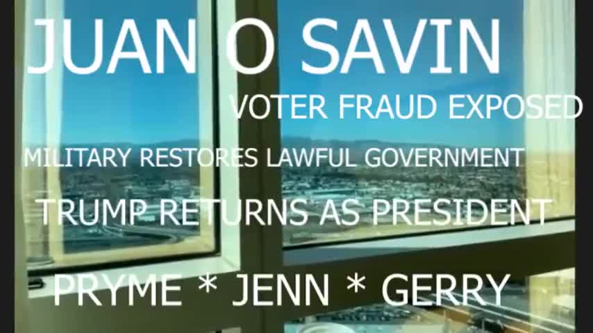 Updates From Juan O. Savin - March , 2021