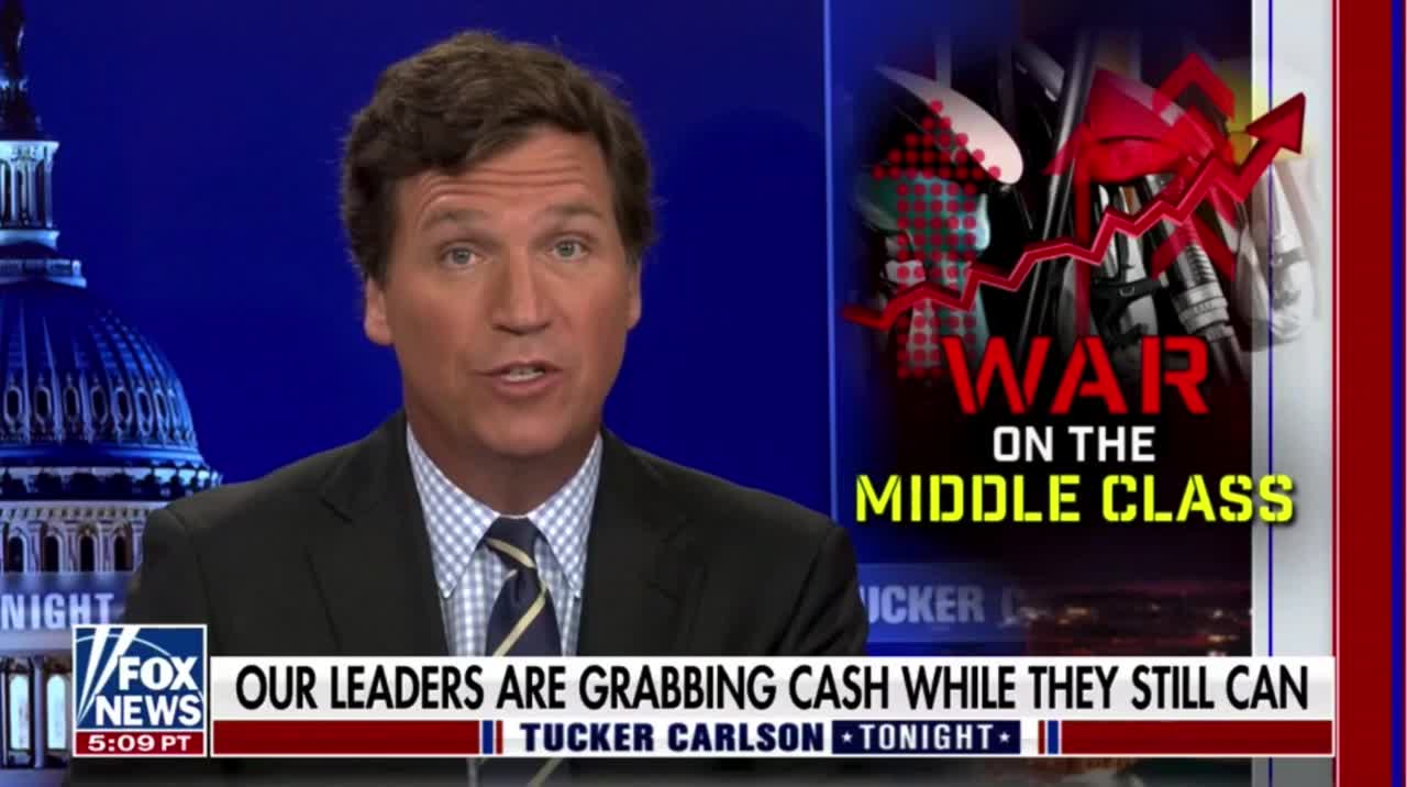 Tucker SLAMS The Left For Causing A Moral Panic To Distract From A Disastrous Economy