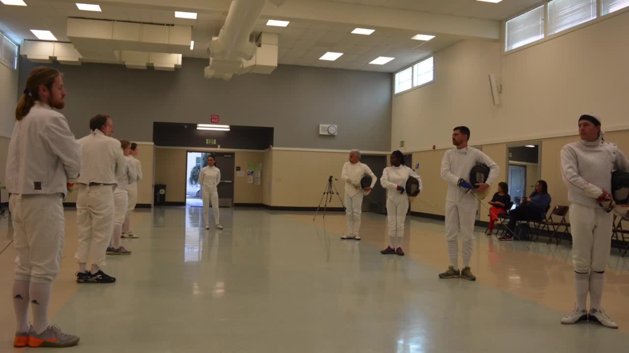 Fencing Masters Program Fencing exam