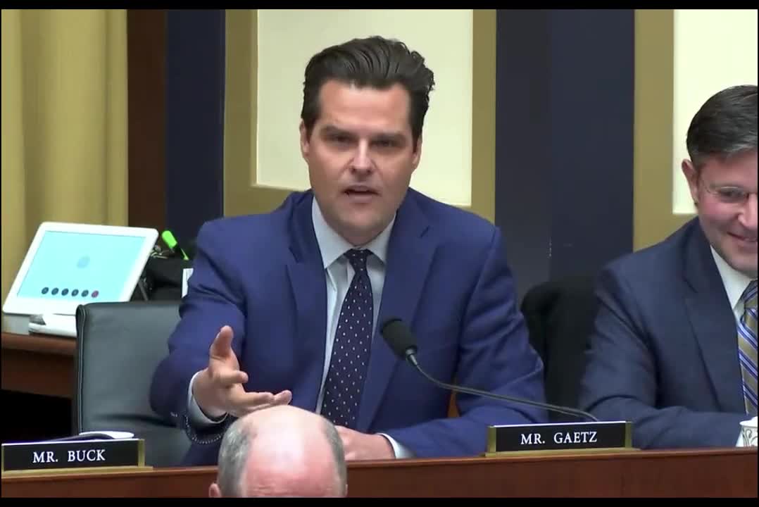 Rep. Gaetz Rips FBI Cyber Director