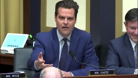 Rep. Gaetz Rips FBI Cyber Director