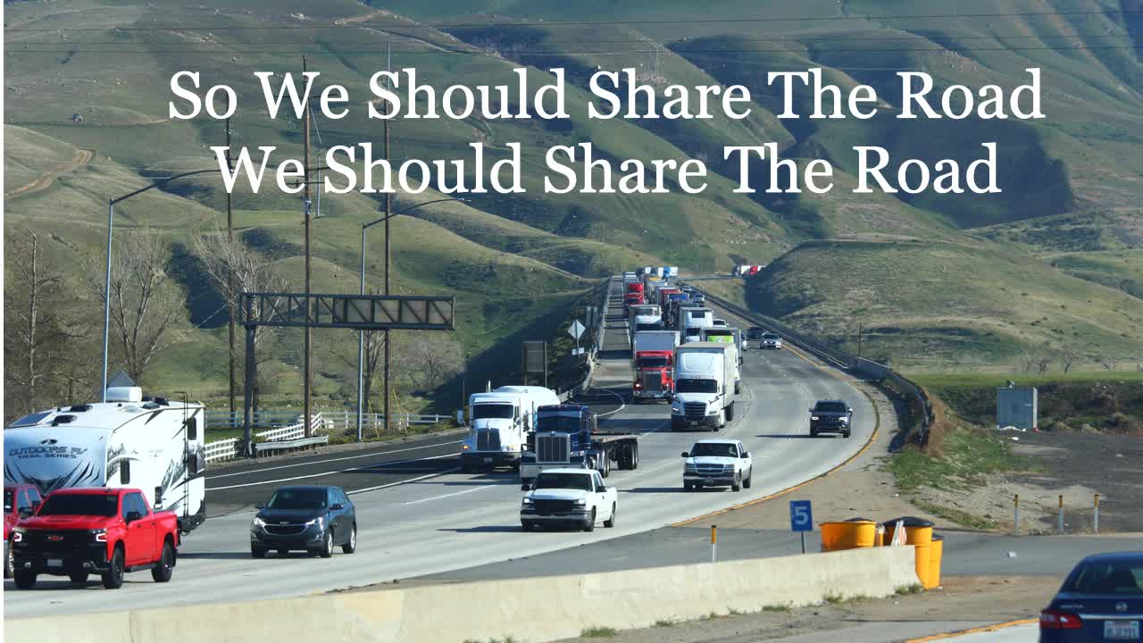 Share The Road (lyric video) - CaptC