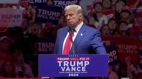 Trump Delivers A Message Of Hope At Madison Square Garden