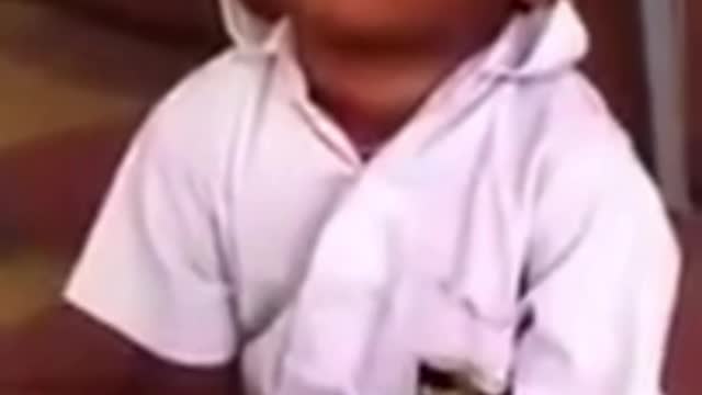 Must Watch - Very Funny! Little Boy Sleeping in Class Room.