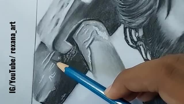 KGF Rocky Bhai Drawing