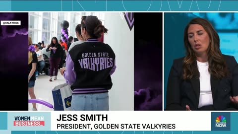 6 Golden State Valkyries President Jess Smith speaks about leading the WNBA’s newest team