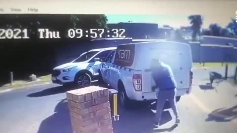 CASH-IN-TRANSIT robbery in South Africa