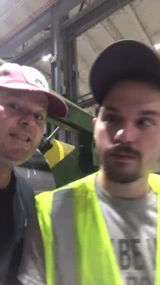 Bobby and Shane goofing off.