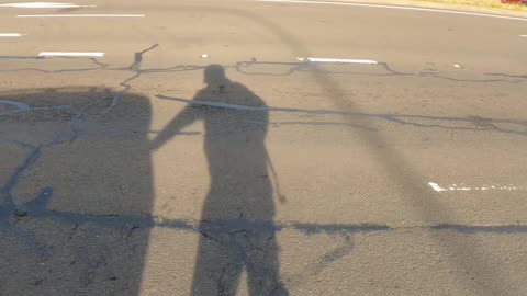 Biker Helps Stranded Driver