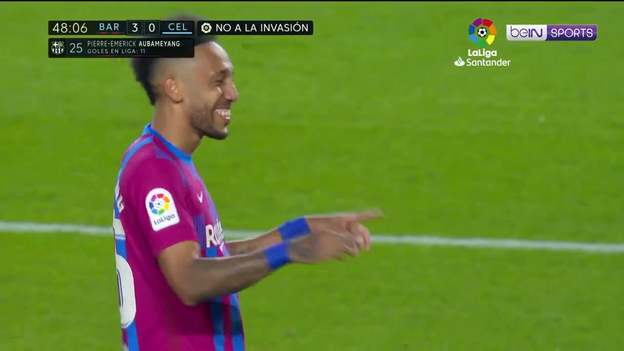 Barcelona 3-1 Celta Vigo _ LaLiga 21_22 Match Highlights