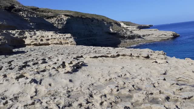 Clip from the sea rocks - Sardinian Sea