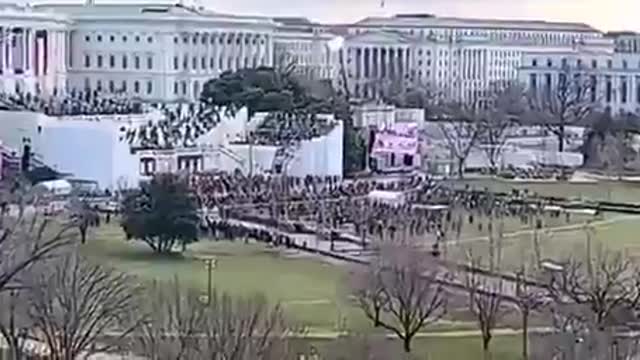 Inauguration beobachtet