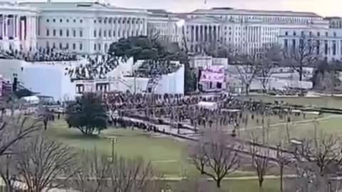 Inauguration beobachtet