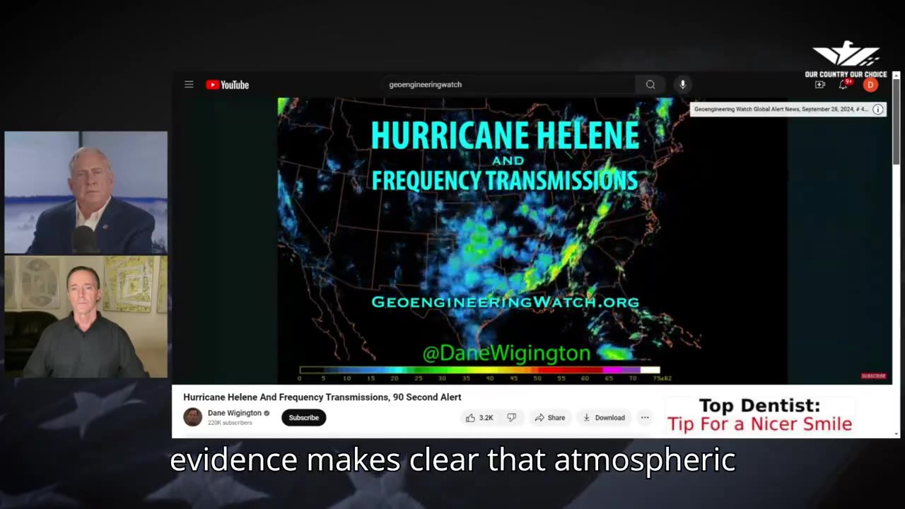 Geo engeneering, Hurricane Helen