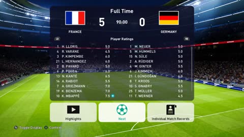 France 5 - 0 Germany | Goals & Highlights