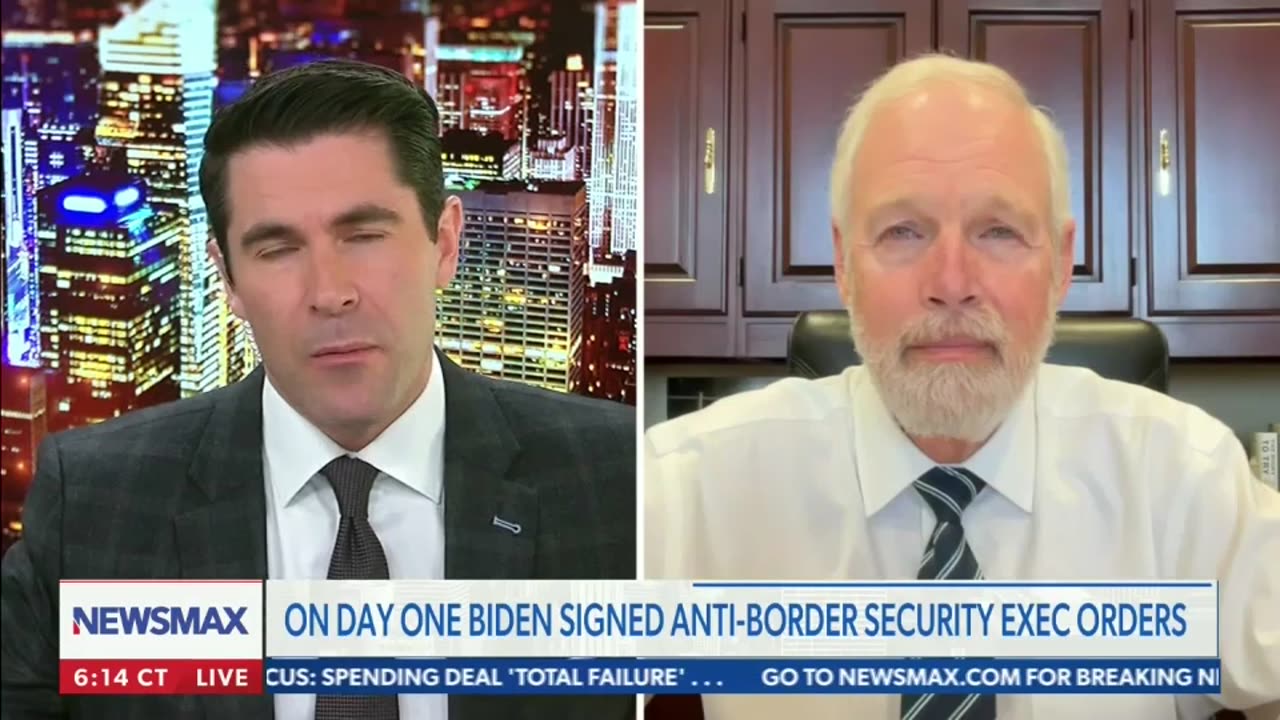 Senator Ron Johnson on Rob Schmitt Tonight 1.8.24