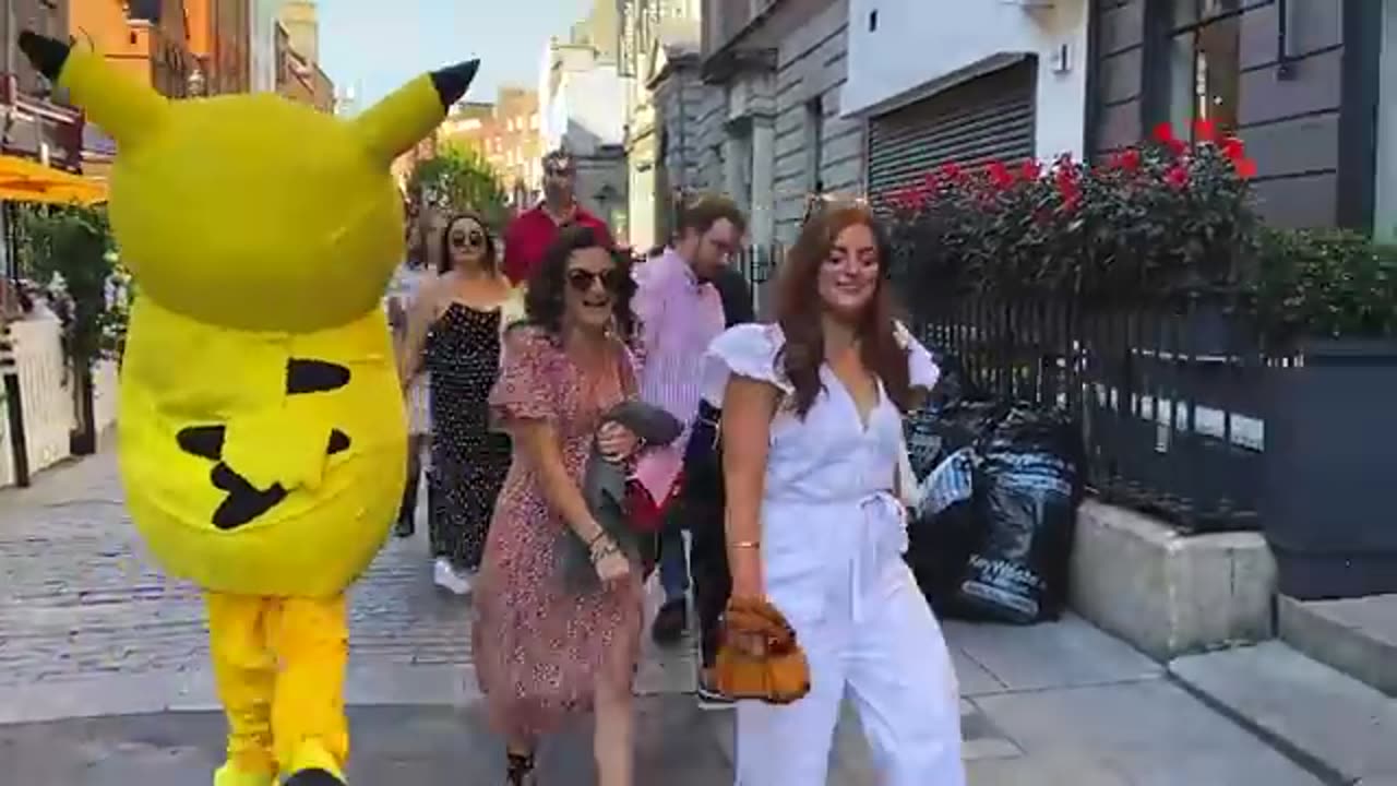 Pikachu Prank Frightened them so much