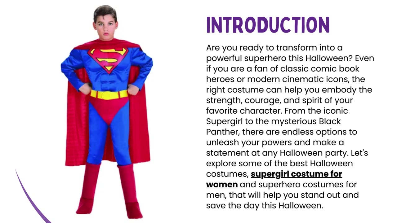 SuperHero Costumes: Unleash Your Powers this Halloween