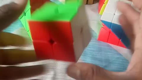 Trick cube please subscribe me one time cube solve please follow me