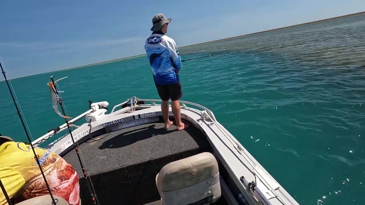 Reeling Veterans: Blue Holes, Vernon Islands.