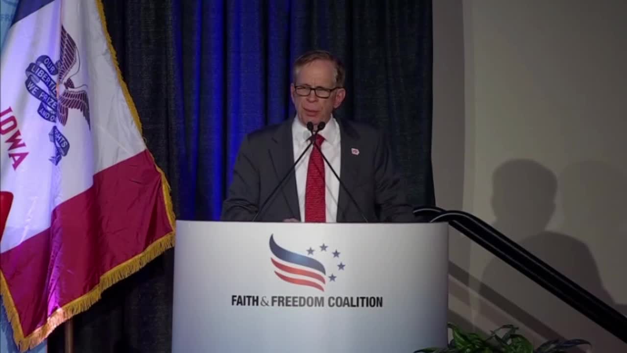 LIVE: Exclusive Iowa Faith and Freedom Town Hall