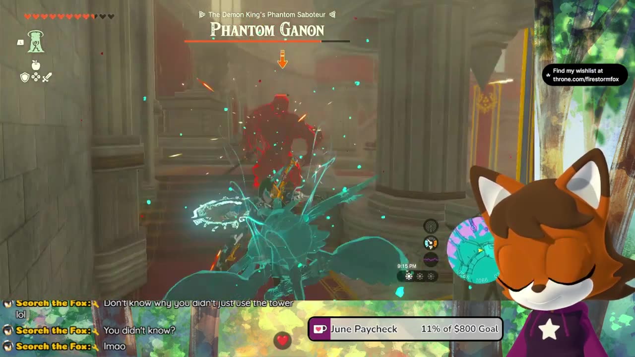 Cinder VS Phantom Ganon