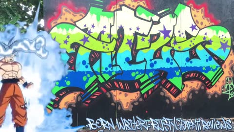 Rust Paints Aize International Graffiti Name Exchange ​⁠