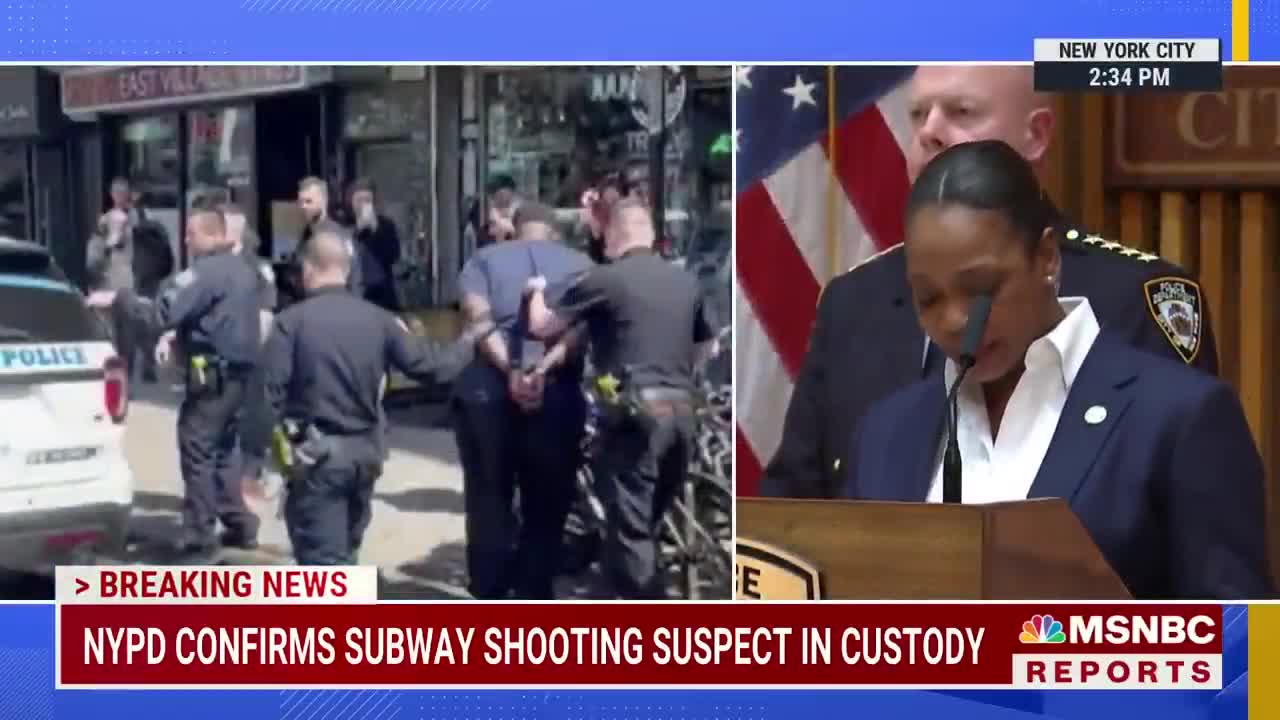 'We Got Him': NYC Mayor Announces Arrest Of Brooklyn Subway Shooting Suspect