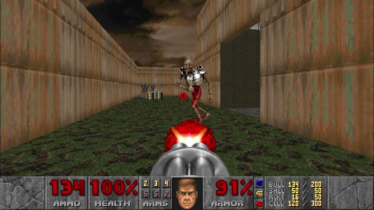 Doom II (1994) - The Master Levels - Attack (level 1)