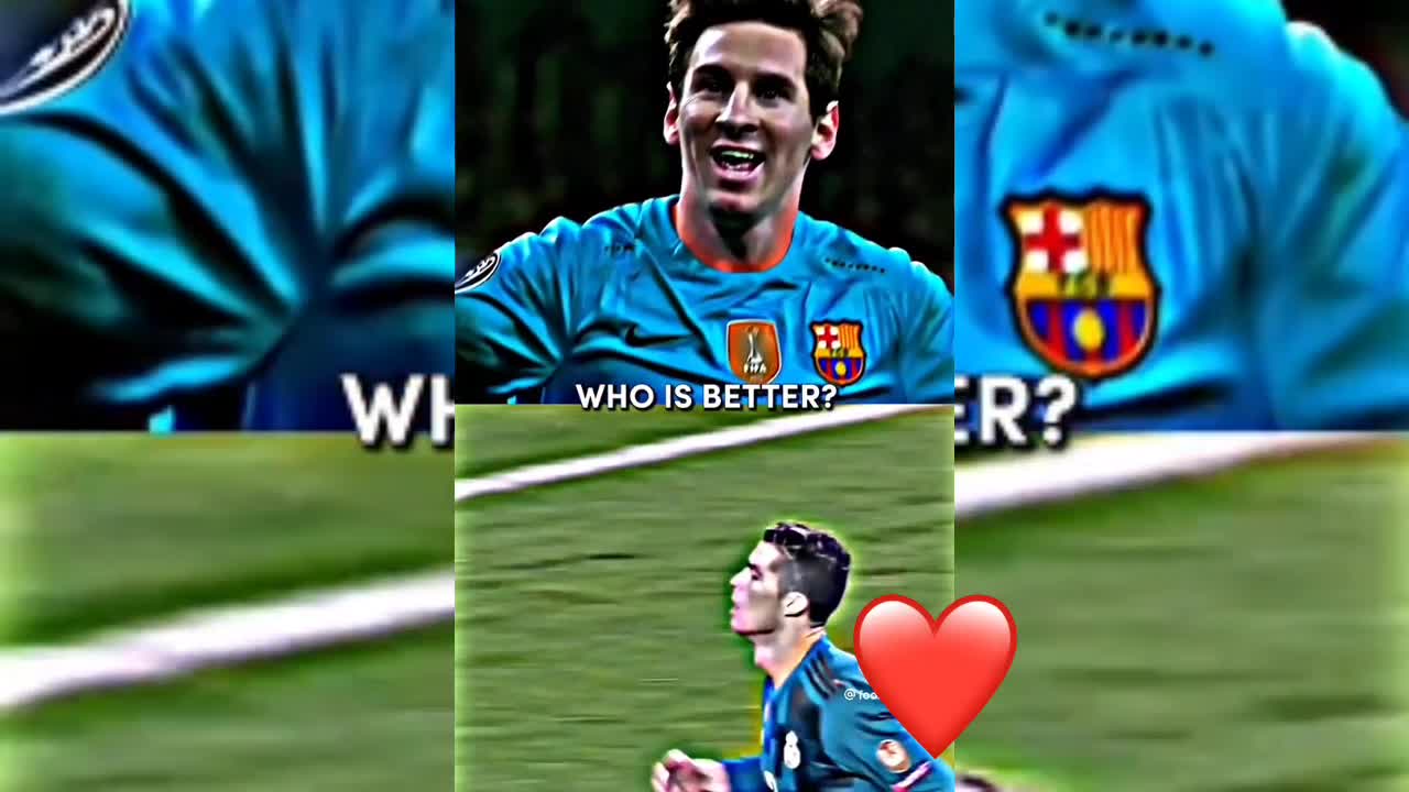 Ronaldo vs Messi