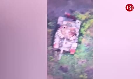 Russian tanks attacking at night were punished.