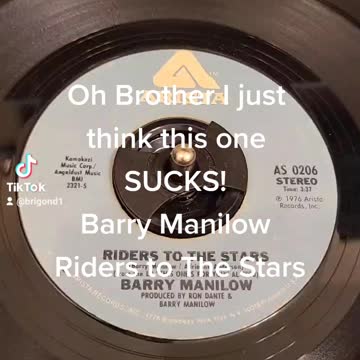 Barry Manilow old 45 records