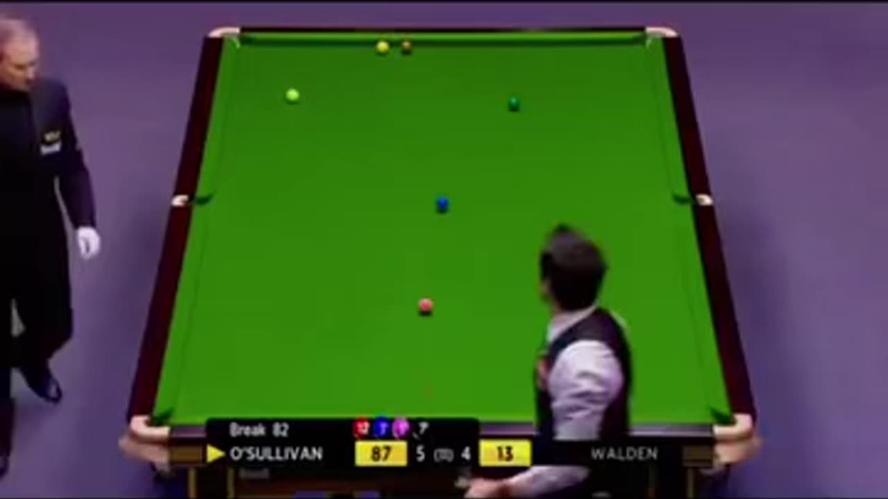 Ronnie O’Sullivan Fluke Shot 🚀