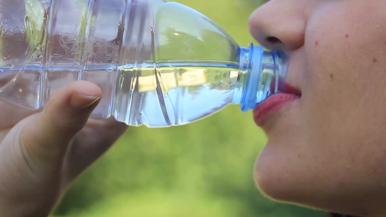 Woman Drinking Water