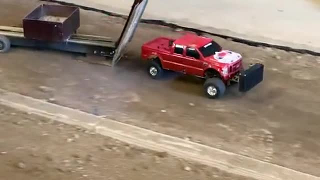 Model vehicle test