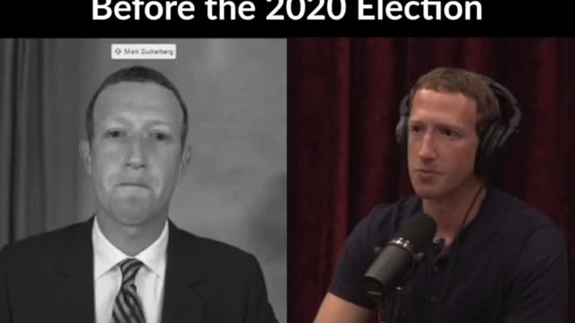 Mark Zuckerberg Then Vs. Now on Burying Hunter Biden's Laptop Story Before the 2020 Election