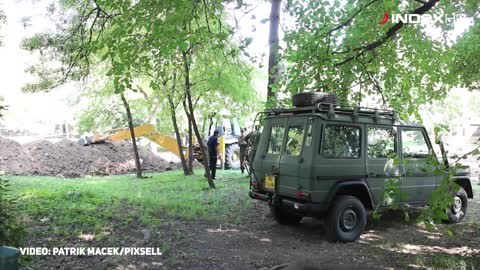 Potraga za tijelima žrtava komunističkih zločina u dvorištu Učiteljskog fakulteta